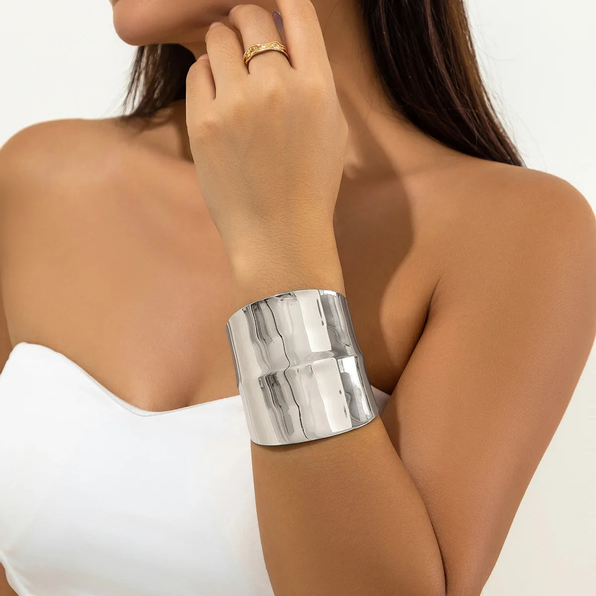 Glanzvolles Armband - in Gold oder Silber