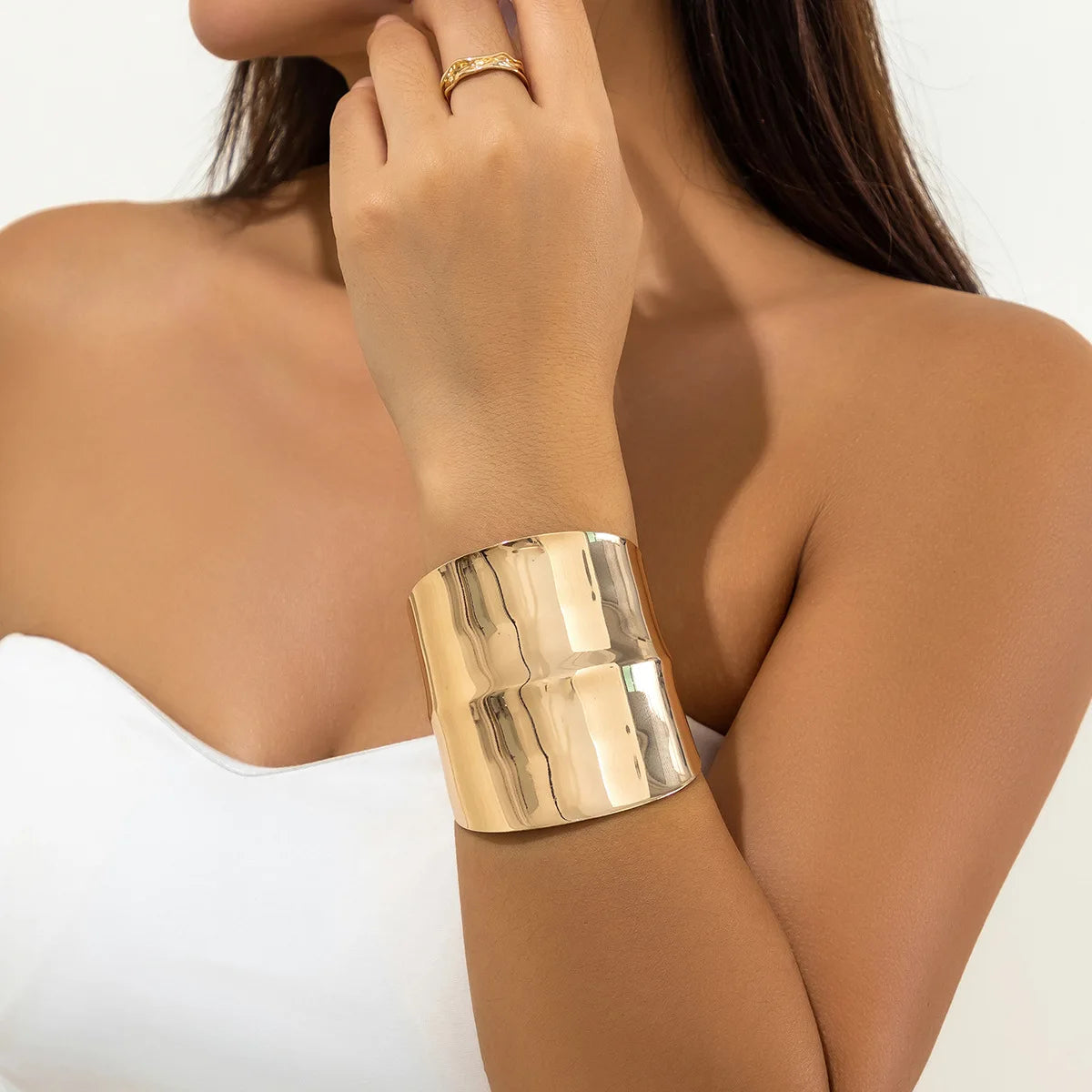 Glanzvolles Armband - in Gold oder Silber